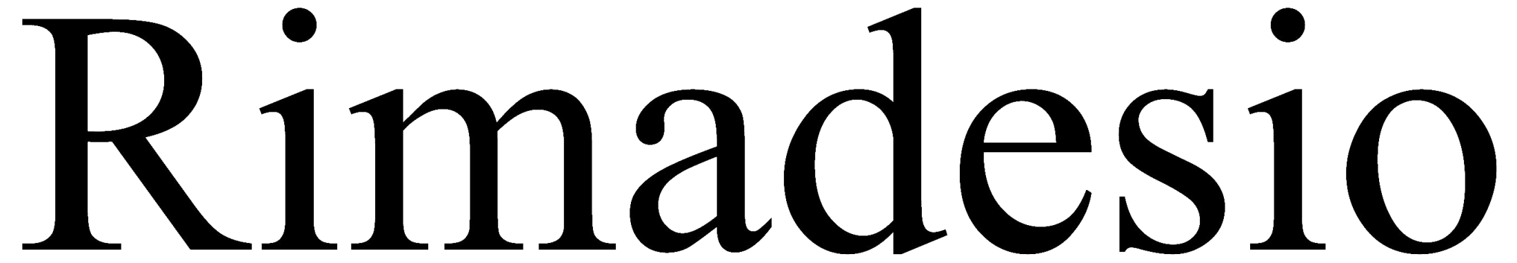 Rimadesio logo+