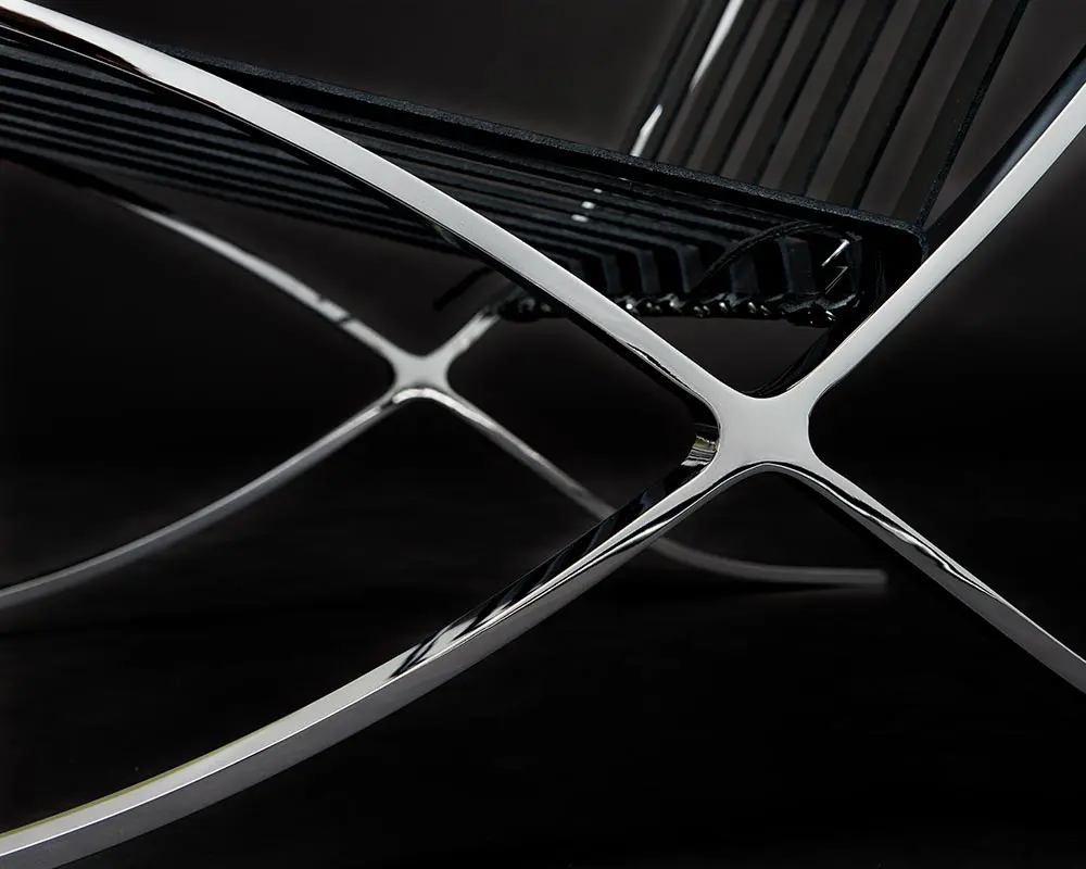 chrom plating on Barcelona Chair