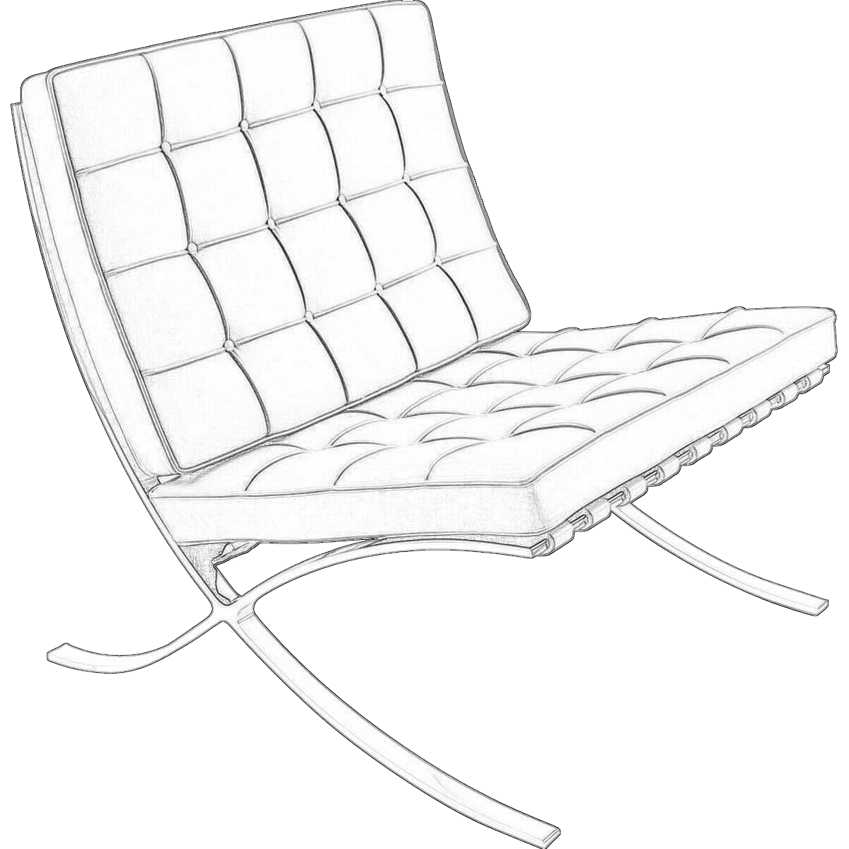 knoll barcelona chair