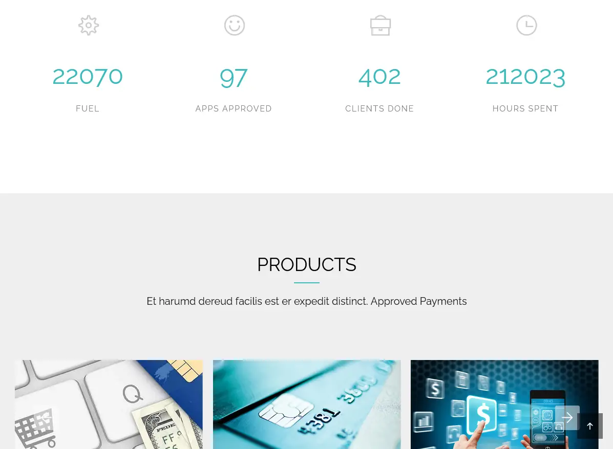 Approved Payments corporate mobile Design