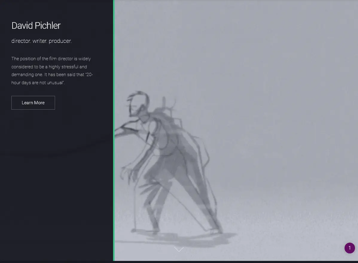 David Pichler director. writer. producer. milo 3oneseven Design