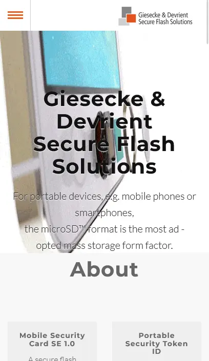 Giesecke & Devrient mobile corporate design