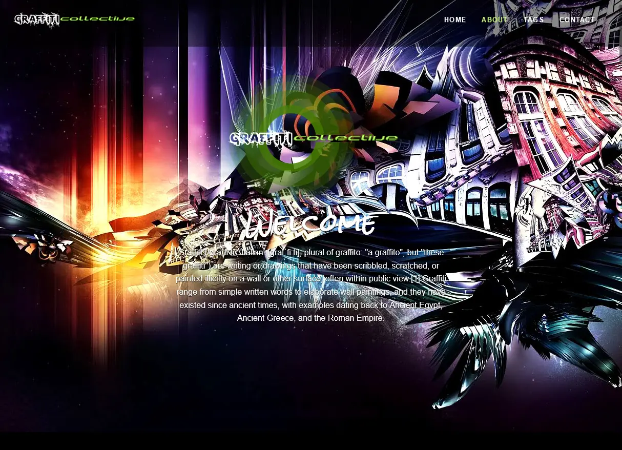 Graffiti Collective ecommerce store