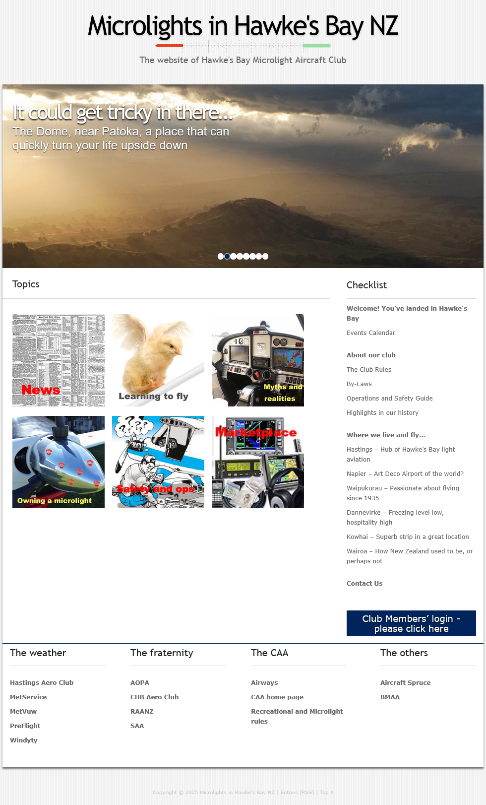 Microlights in Hawke’s Bay NZ The website of Hawke’s Bay Microlight Club