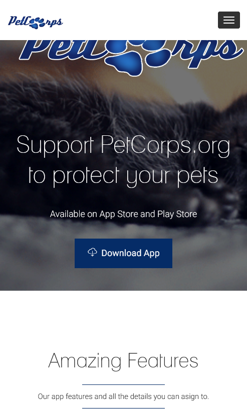 PetCorps - The best petcare App for Android & Apple