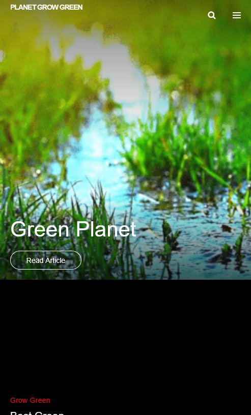 Planet Grow Green - Suistainable food for the new generation milo 3oneseven Design