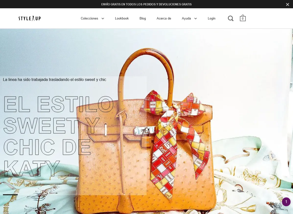 Style Up Fashion ecommerce design