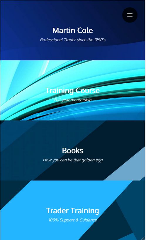 Totus Unus - Martin Cole - Professional Trader since the 1990’s milo 3oneseven Design