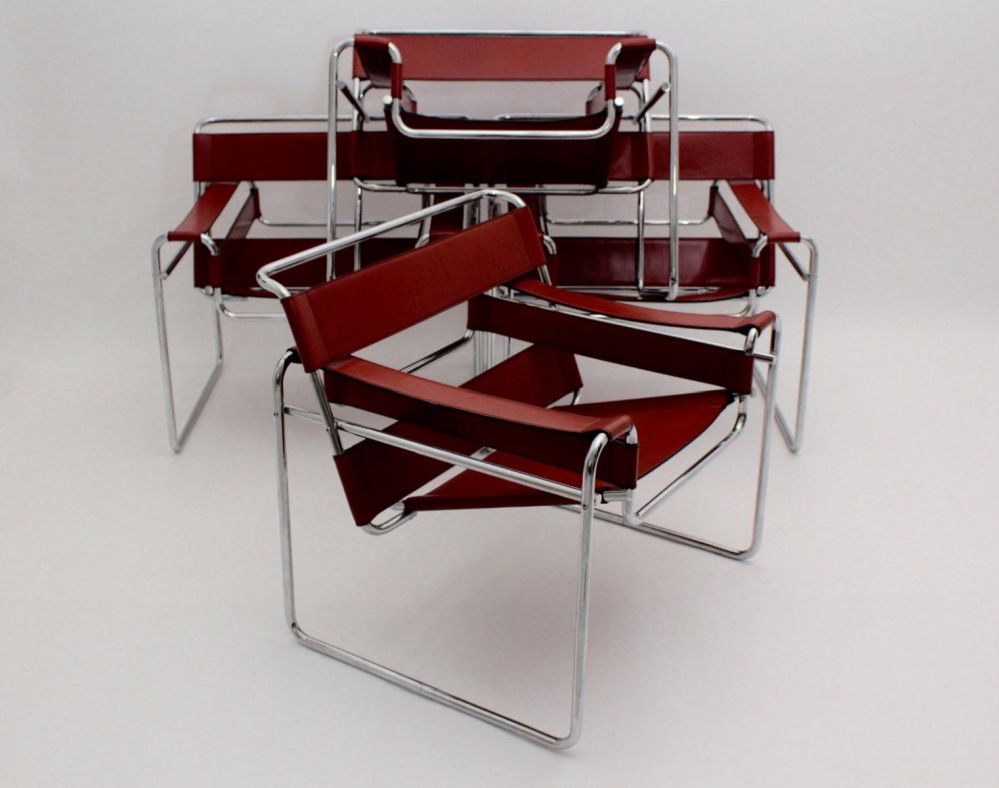 Model B3 Wassily Chairs by Marcel Breuer