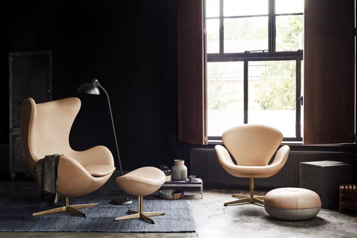 Swan Chair Mod. FH 4325, Entwurf Arne Jacobsen