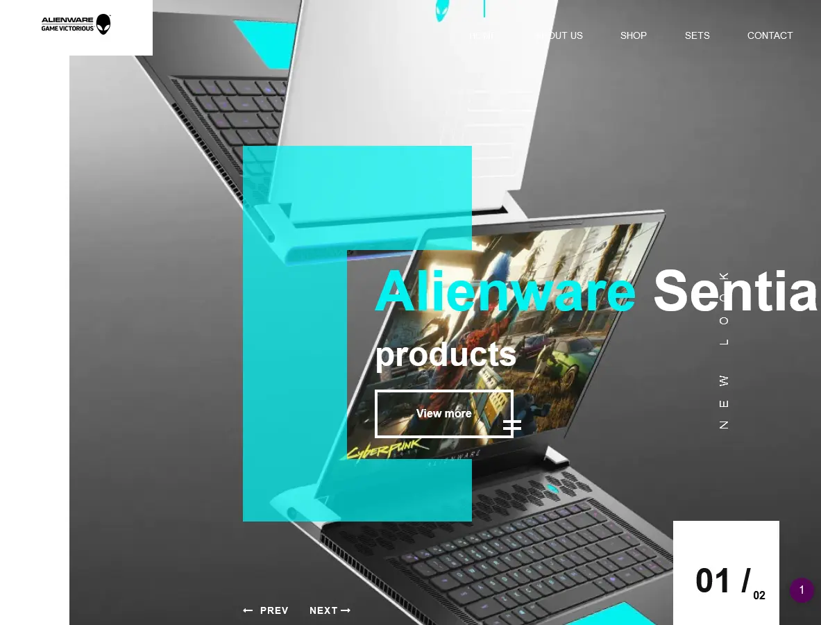 Alienware Sentia products!