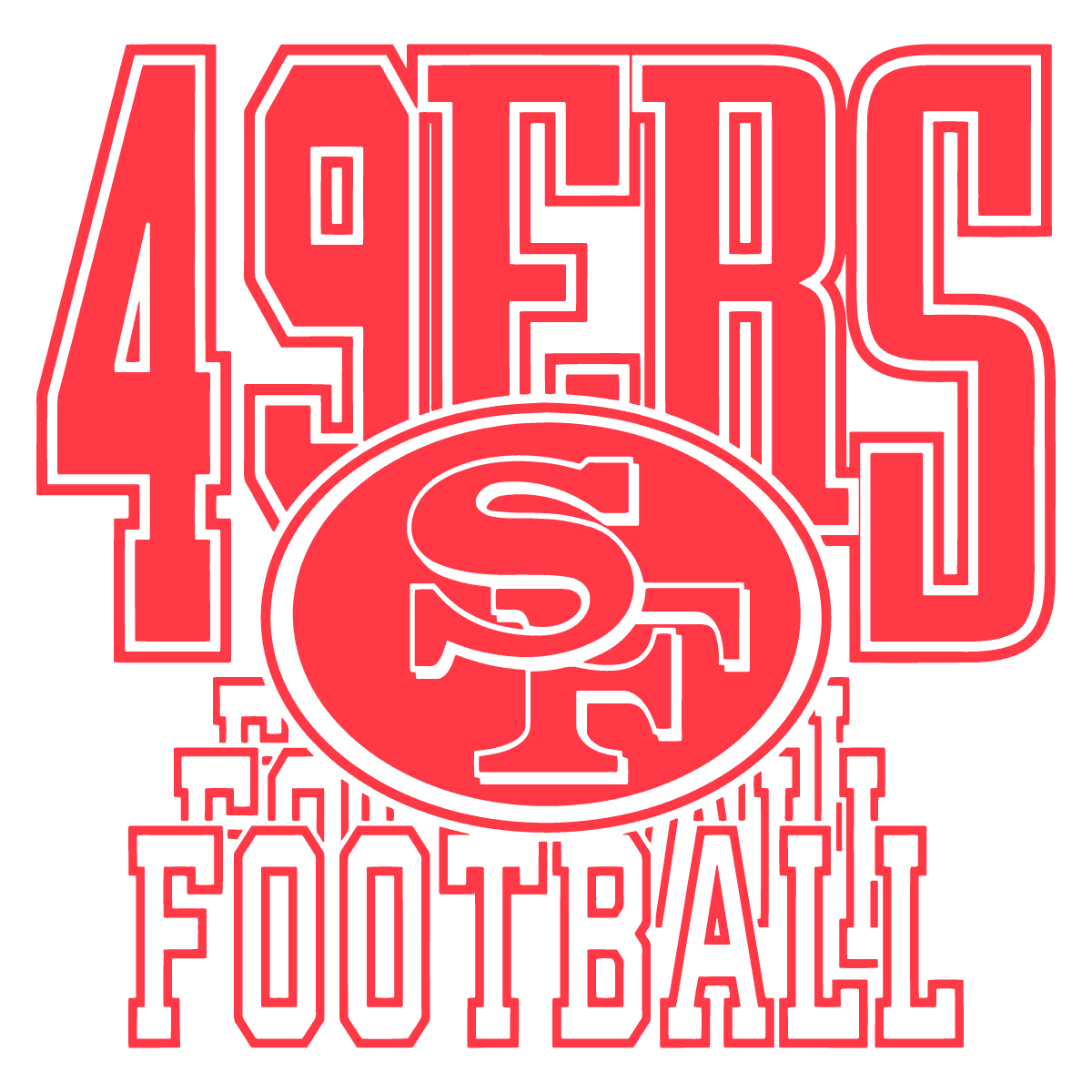 49ers vintage logo