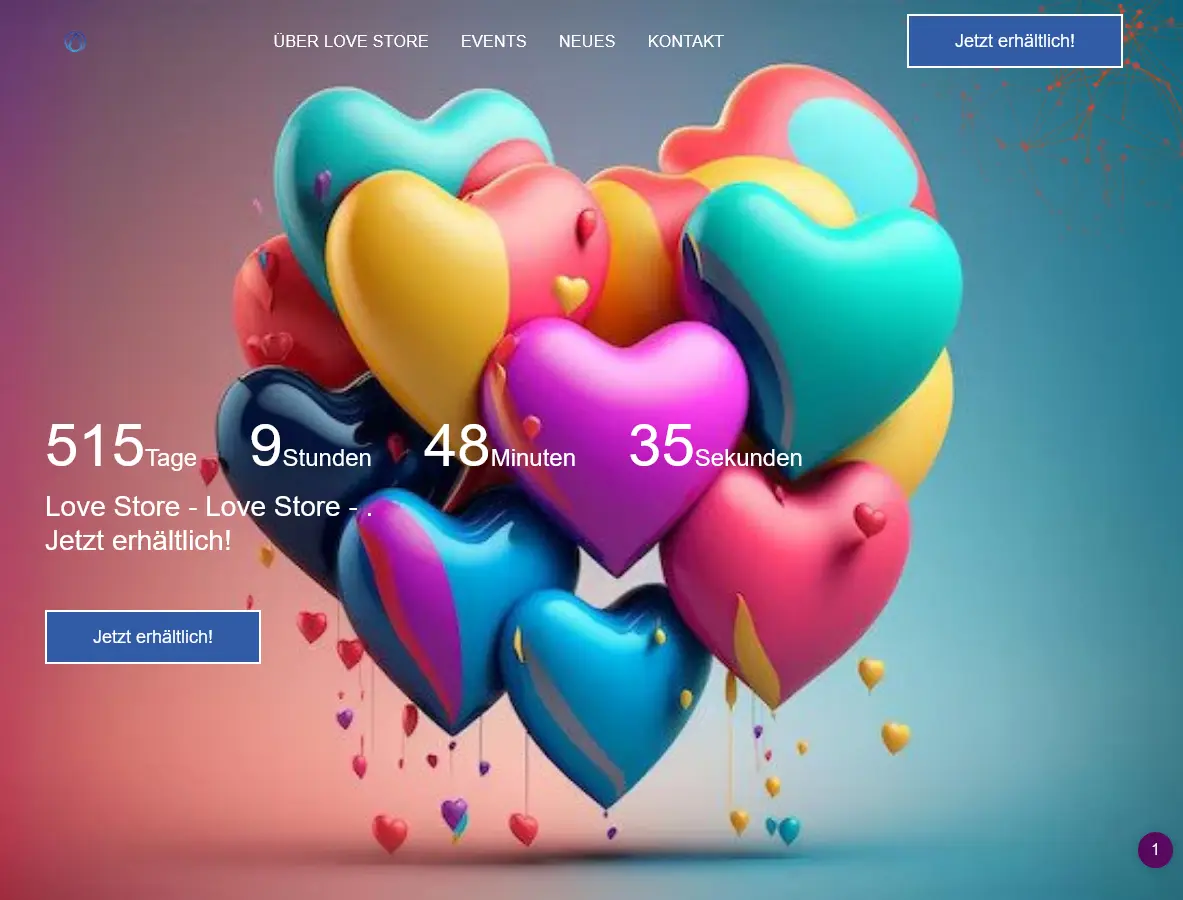 Love Store ecommerce