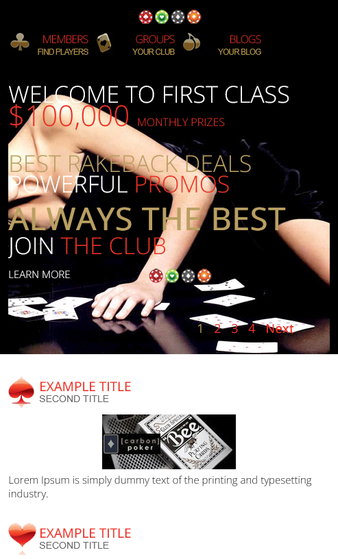 VIP Rakeback - The one and only Las Vegas Poker Rakeback in town milo 3oneseven Design