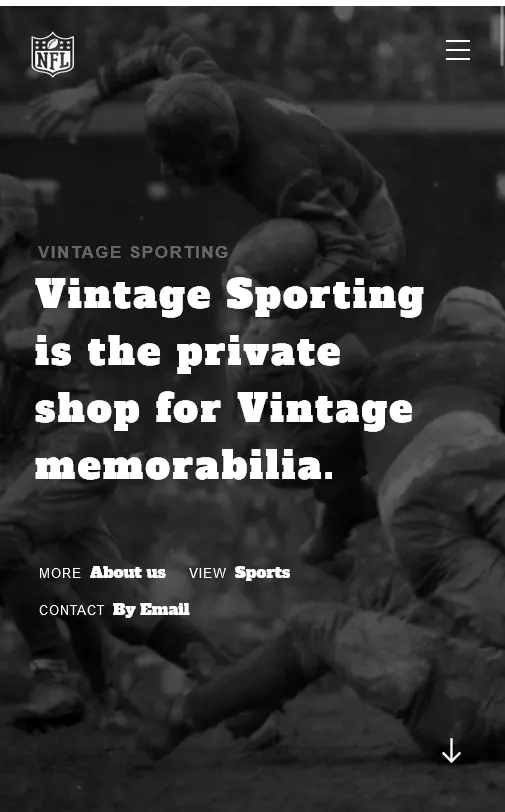 Vintage Sporting for Vintage memorabilia