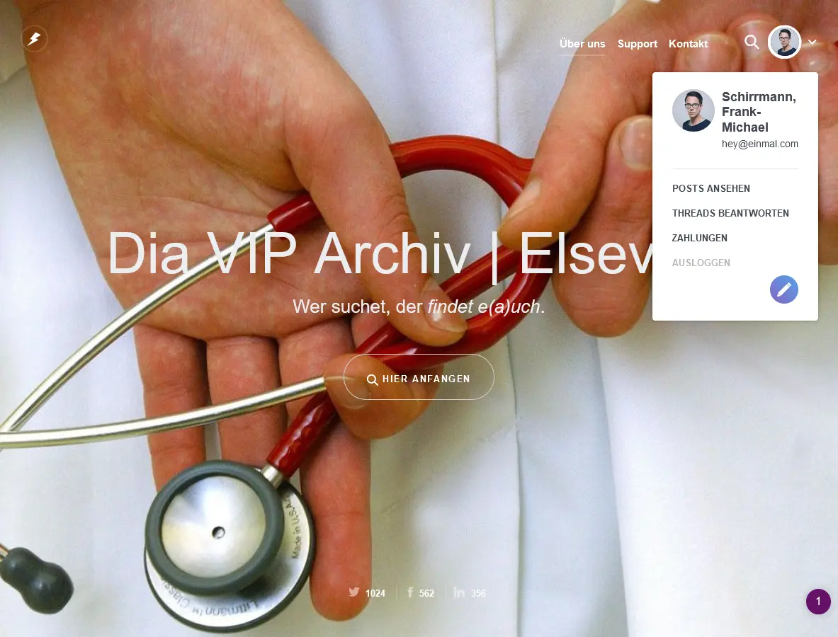 Elsevier Dia VIP Archiv