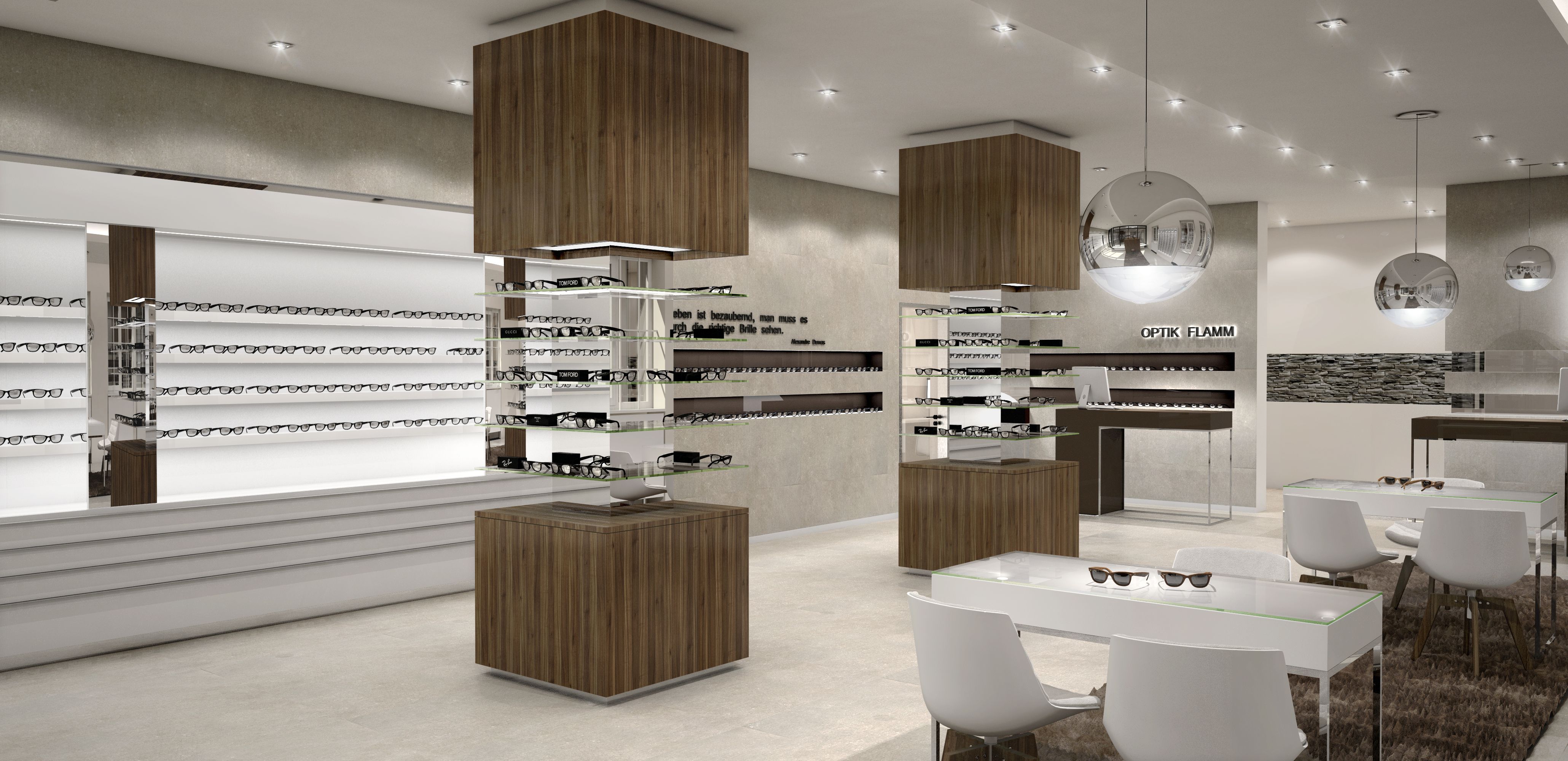 Optical shop design