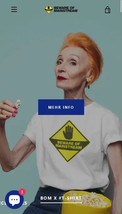 Beware Of Mainstream mobile ecommerce shopify design