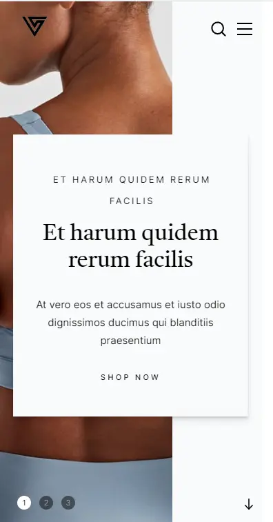 Weareintim mobile ecommerce shopify design