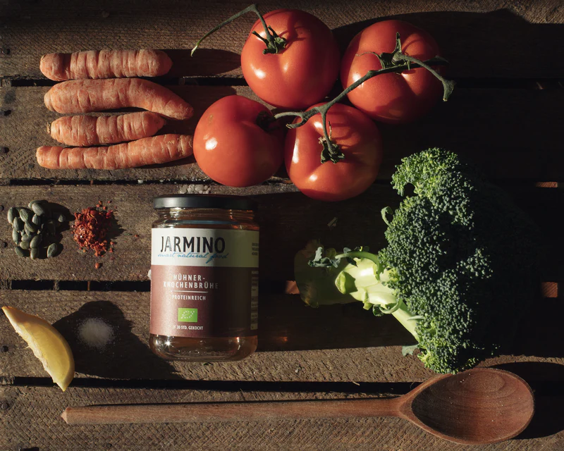 Knochenbrühe kaufen - Mit Kollagen in Bio Qualität