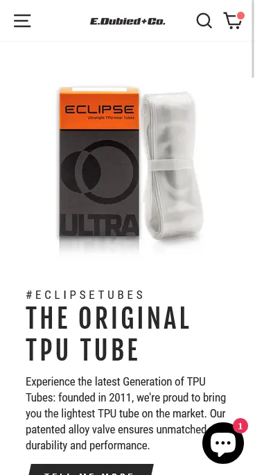 E.Dubied&Co product page ecommerce shopify design