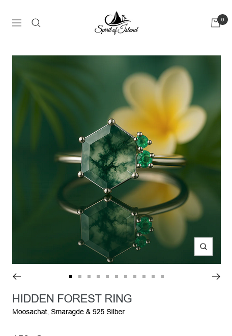 Spirit of Island product page ecommerce