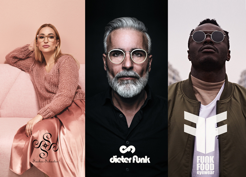 FUNKeyewear  frontpage ecommerce design