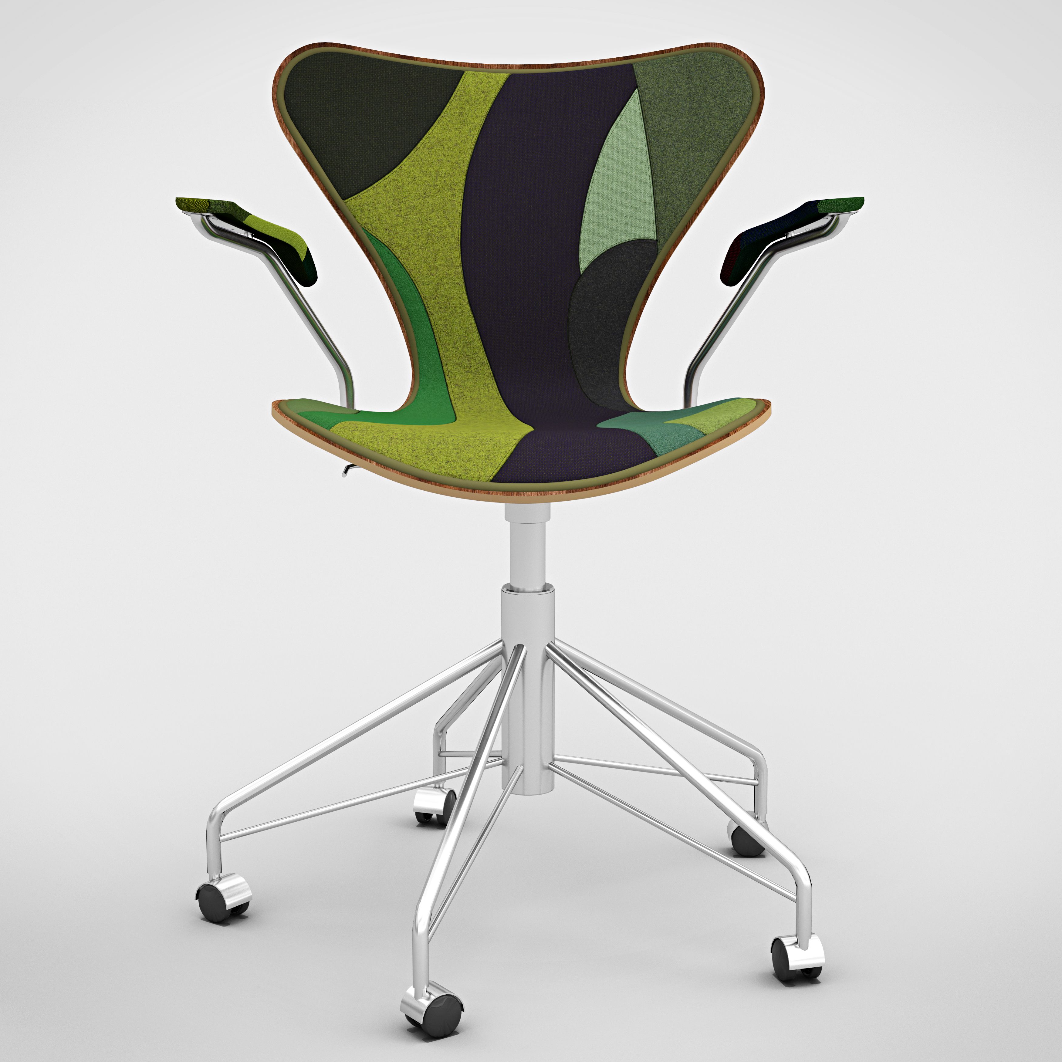 Early-Arne-Jacobsen-Sevener-office-chair-circa-1955