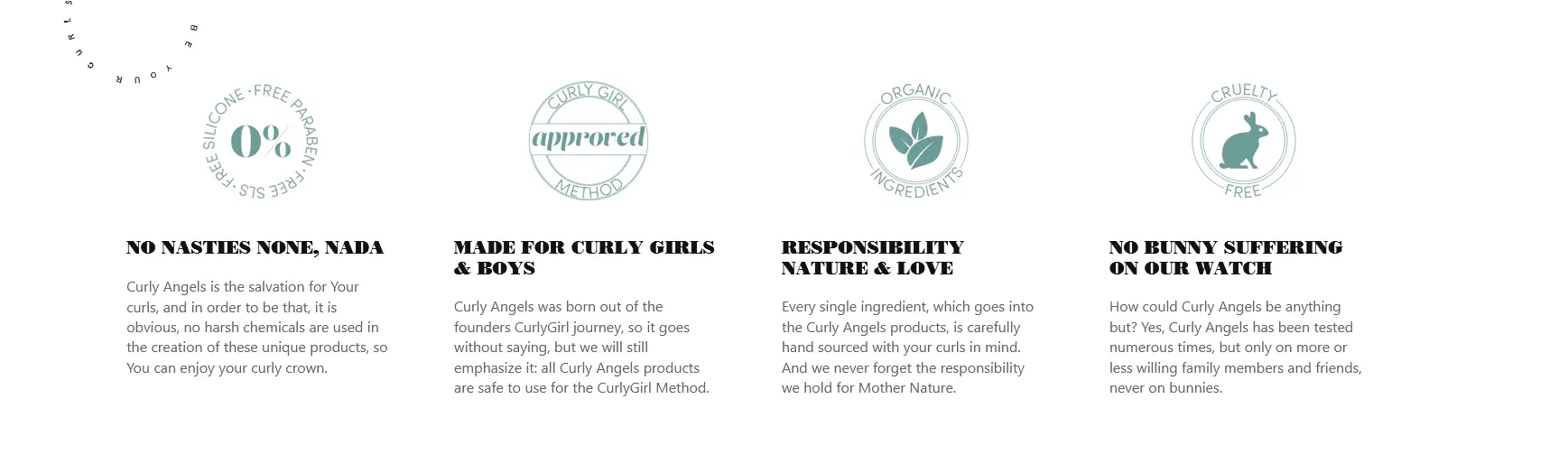 Curly Angels front page