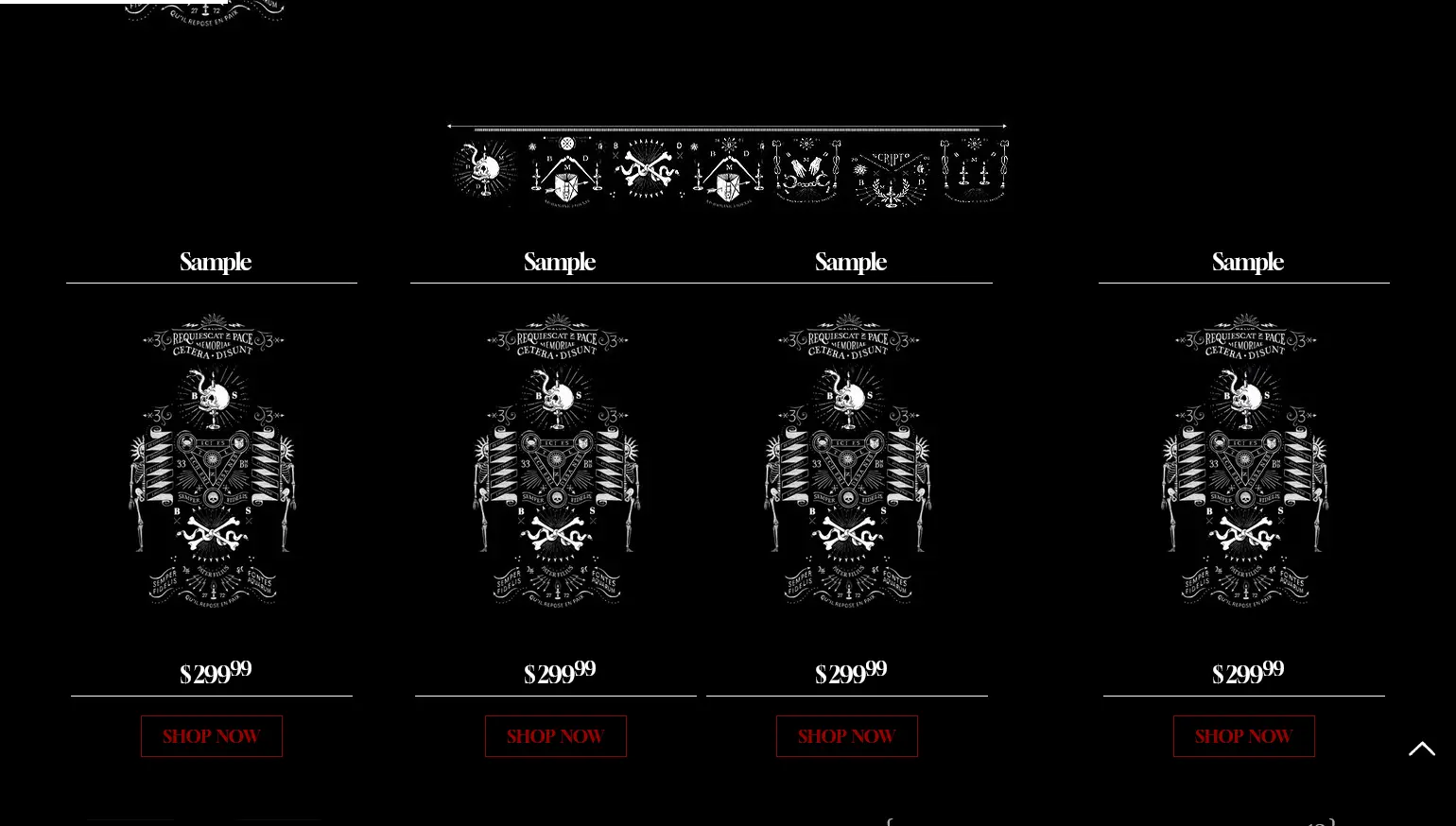 The Samedi goth theme