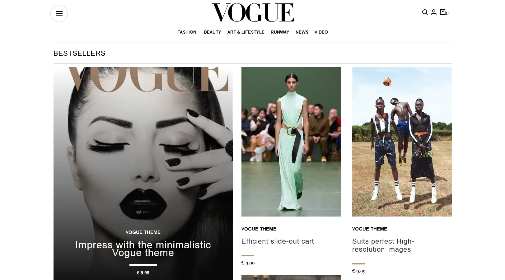 Vogue theme