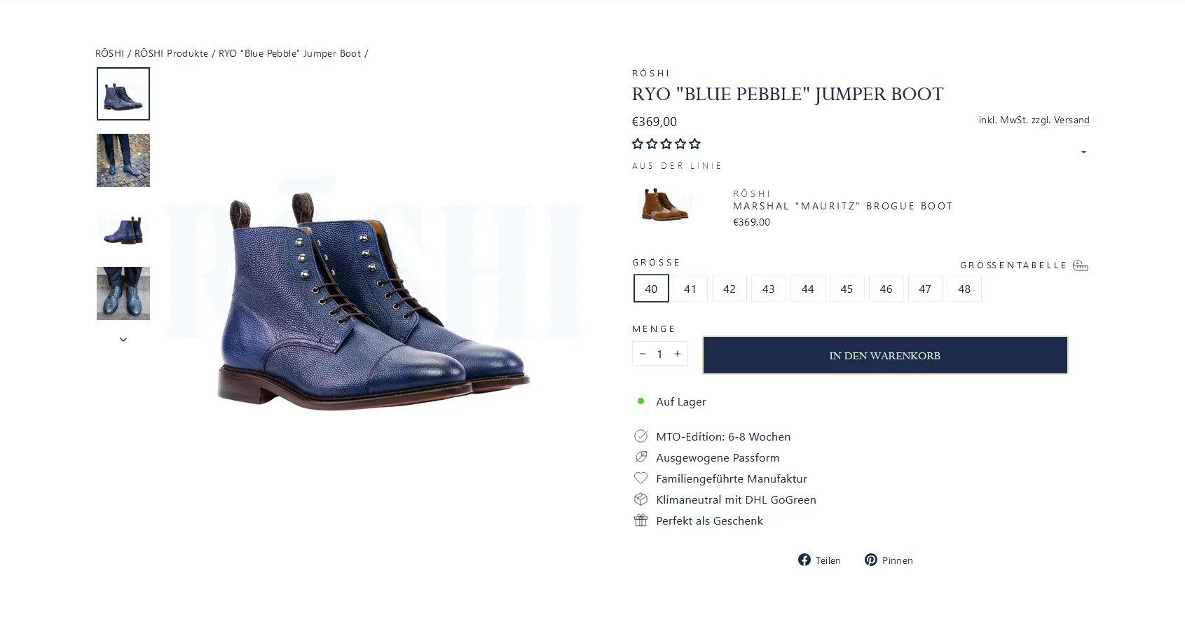 RŌSHI product page