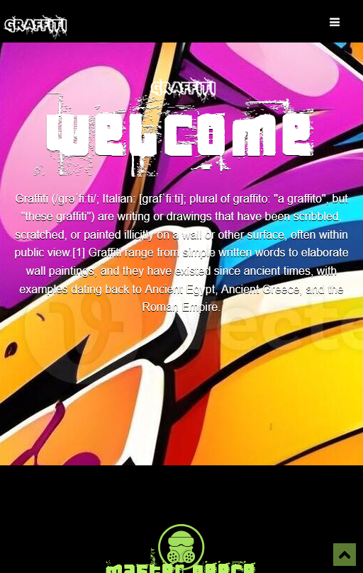 The Graffiti ecommerce template