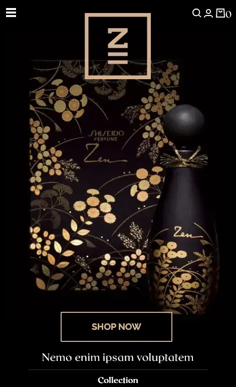 Zen- ecommerce -theme