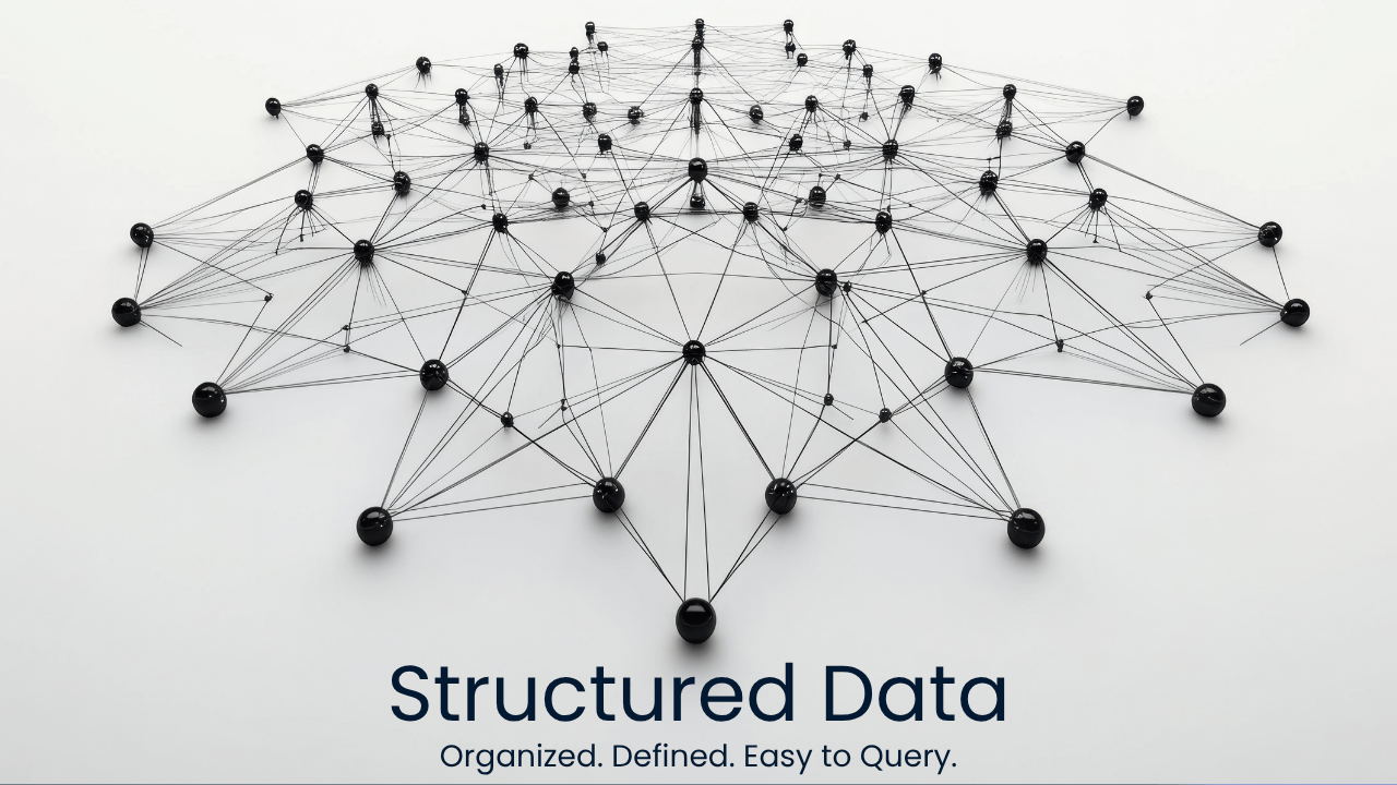 Structured information data
